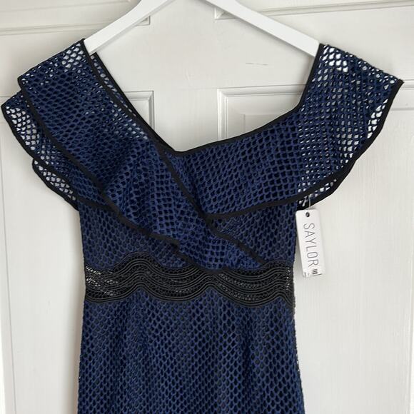 NWT Saylor Luca One Shoulder Mini Dress Size XS - Picture 5 of 12